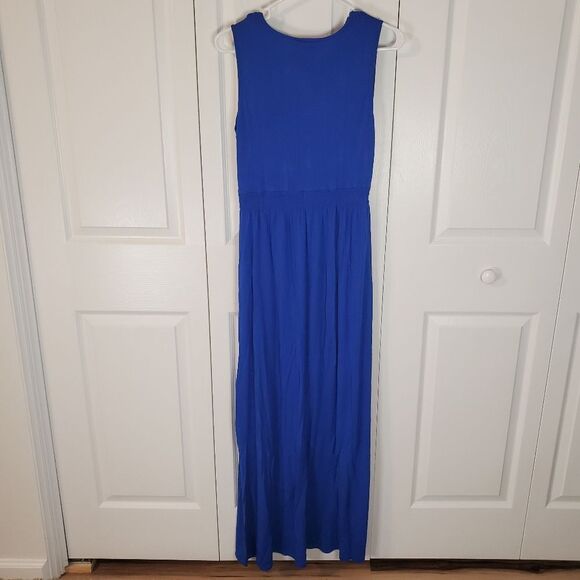 Spense Sleeveless Maxi Dress Soft and Stretchy Size Medium In Royal Blue - Picture 5 of 7
